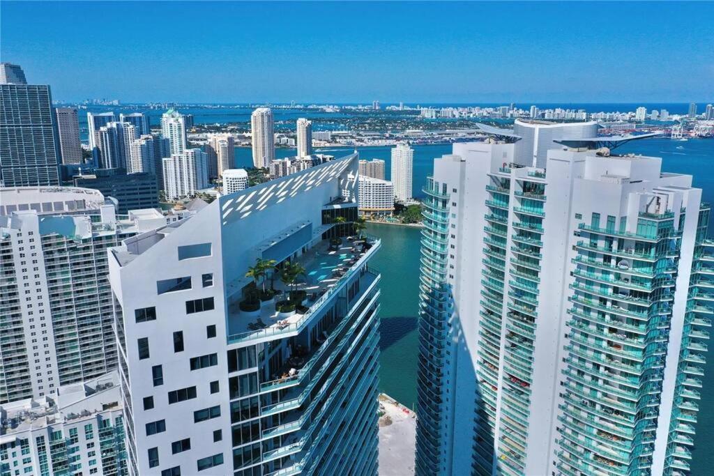 Lovely Upscale Condo Gorgeous View 2Bd 2Bath In Brickell Miami Ngoại thất bức ảnh